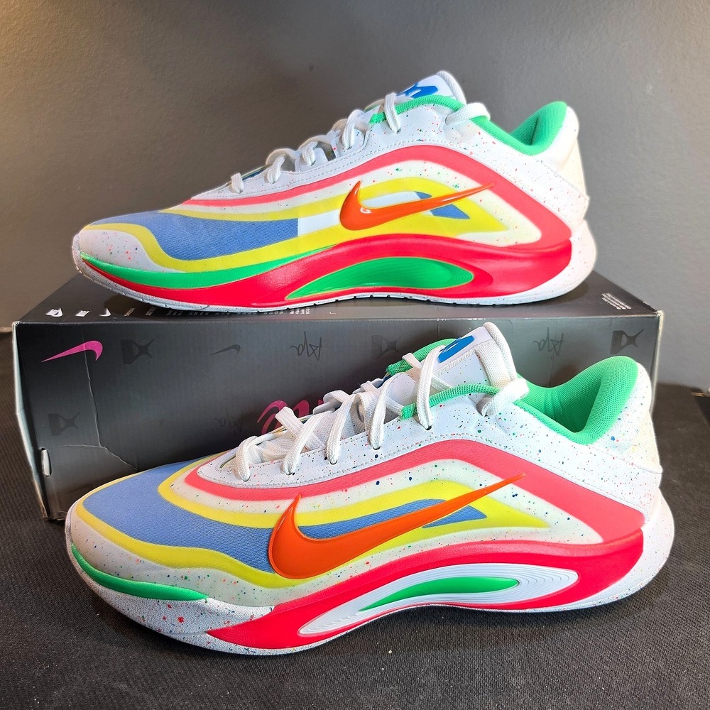 New Men's 14 Nike A'One Everlasting IQ9419-100 A'ja Wilson Multicolor